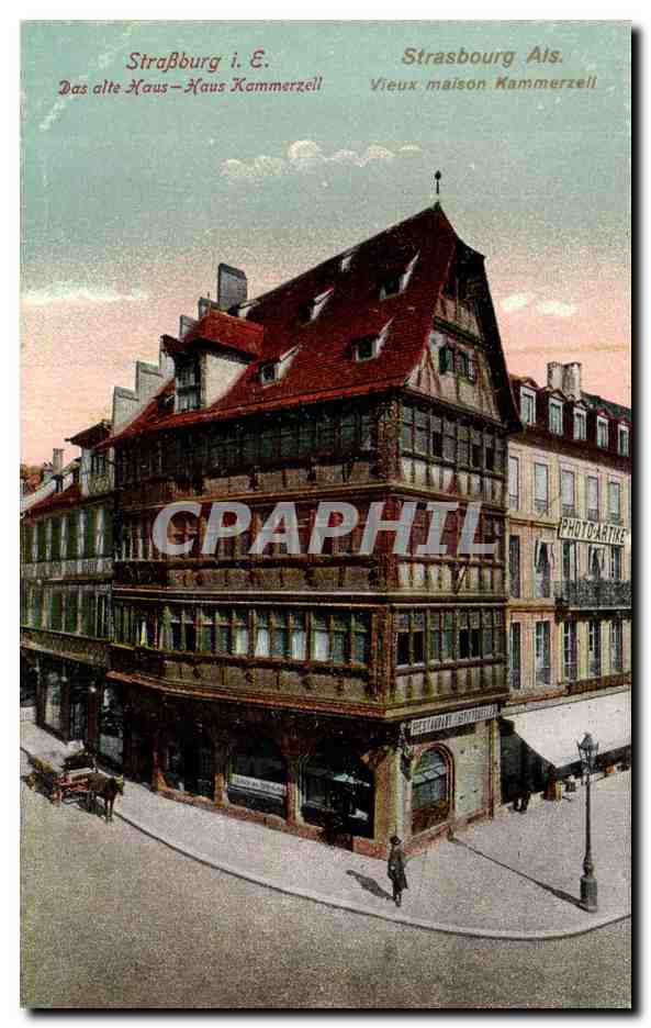 Strasbourg - Strassburg - Vieux Maison Kammerzell - CPA 