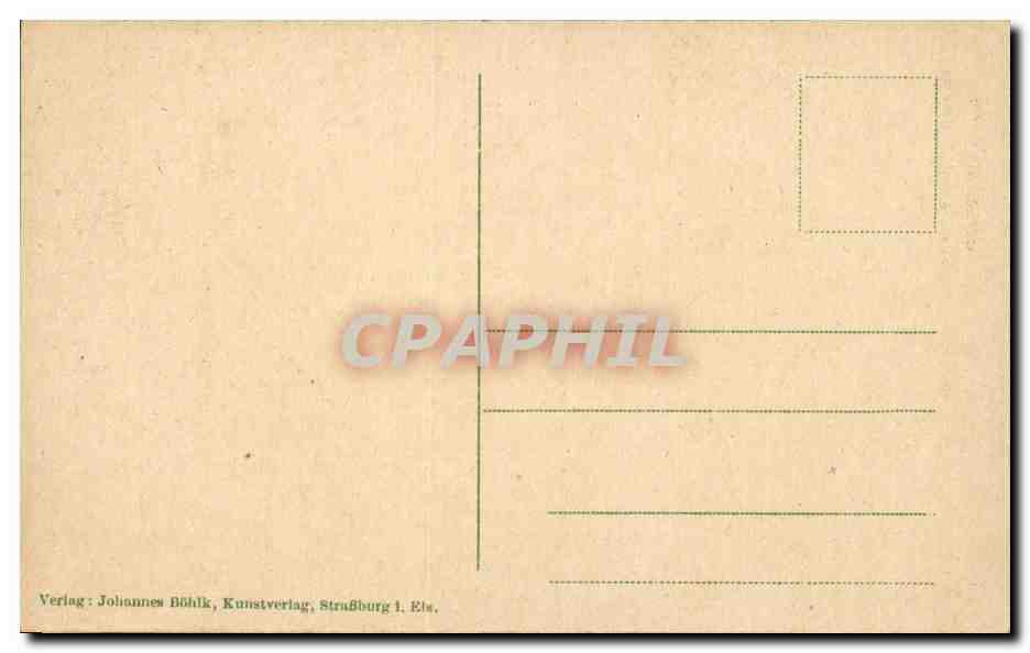 Strasbourg - Strassburg - Vieux Maison Kammerzell - CPA  — Verso