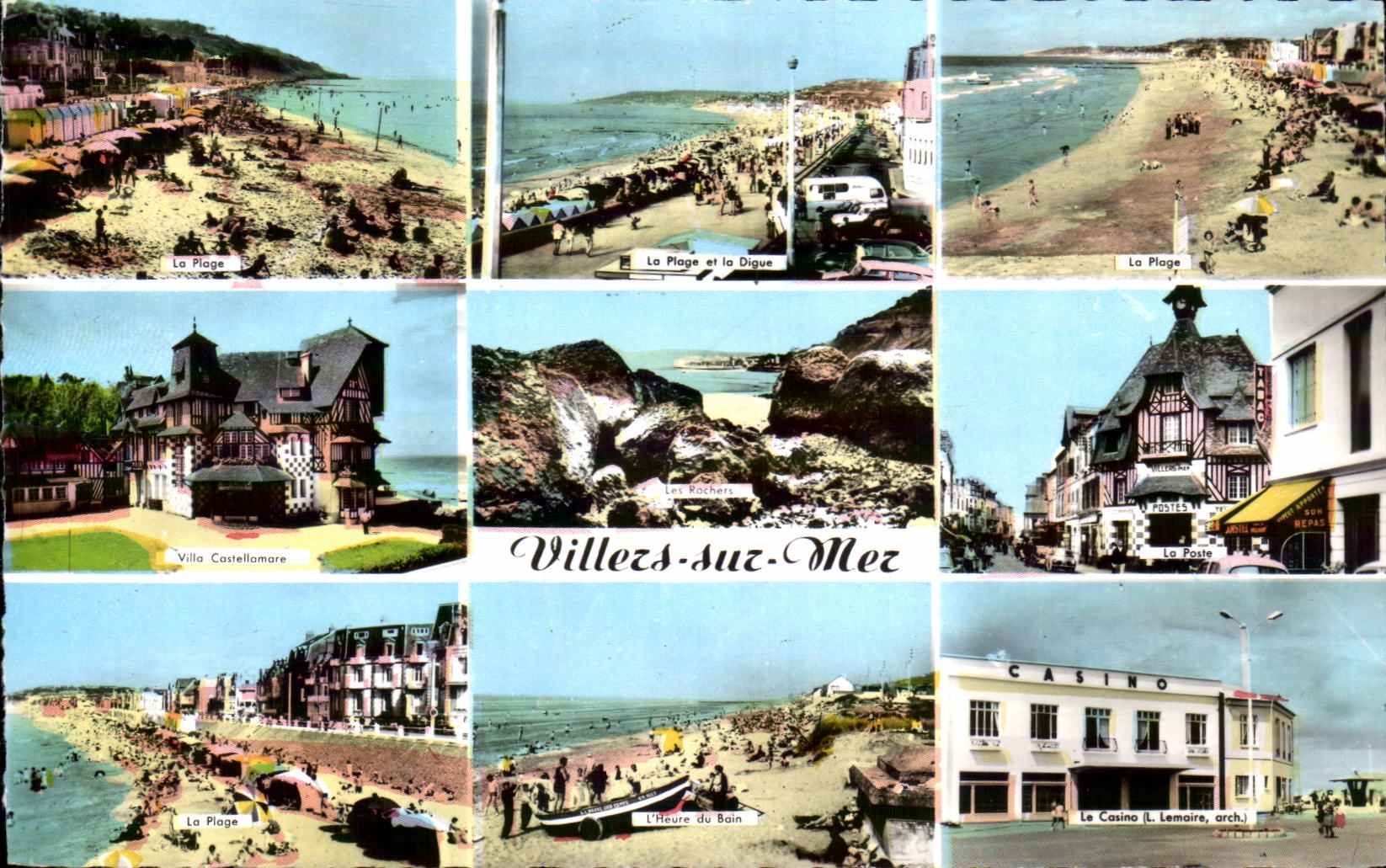 Villers sur Mer - Souvenir - CPA 