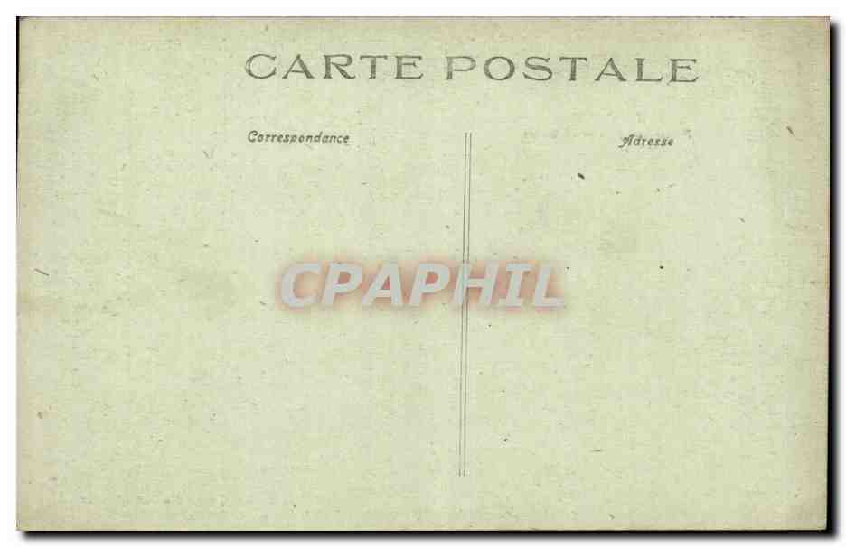 Caen - Panorama pres de Saint Gilles - CPA  — Verso