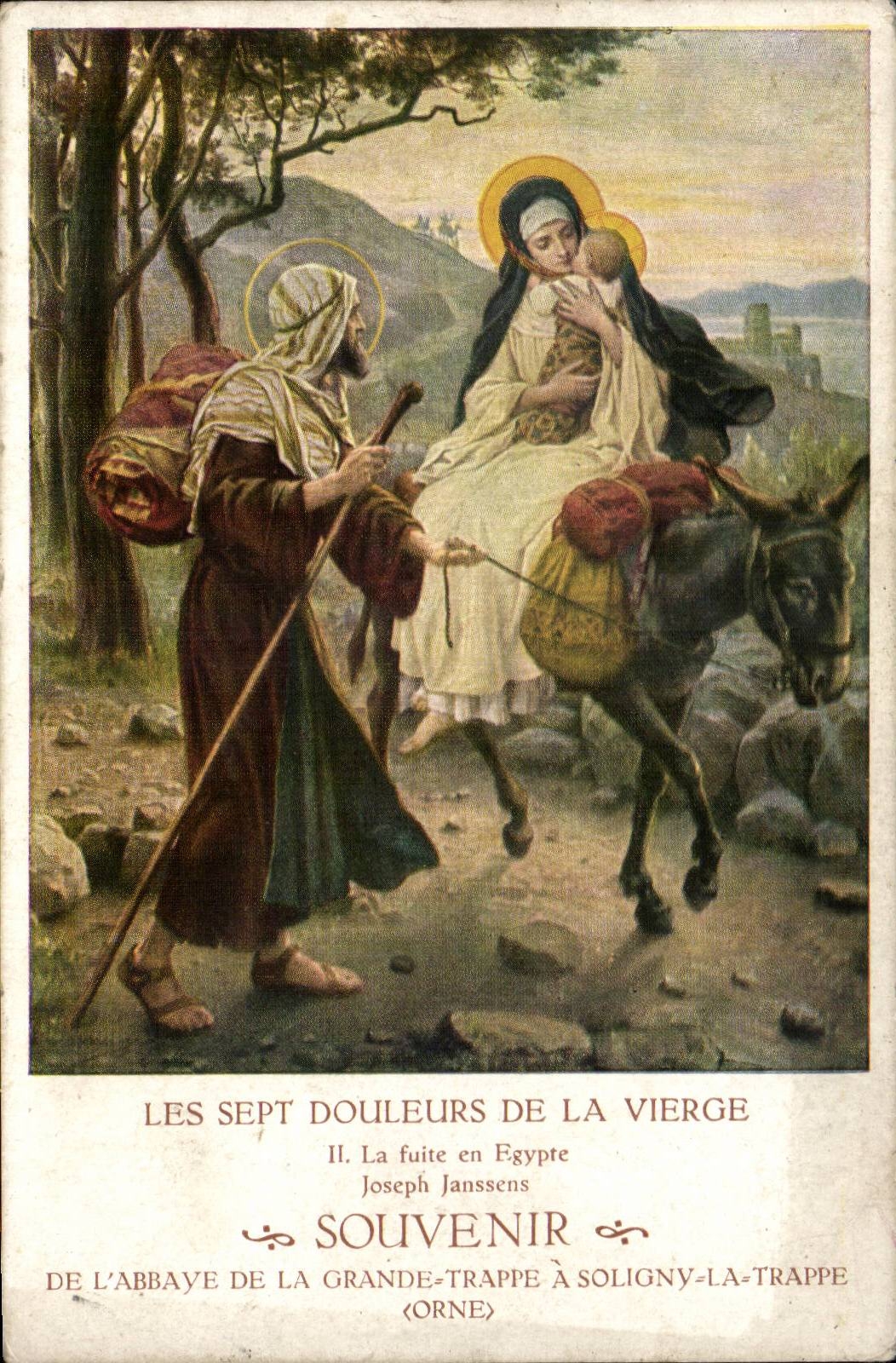 Soligny La Trappe - L'Abbaye de la Grande Trappe - Souvenir - Les Sept Douleurs de la Vierge - CPA - CPA 