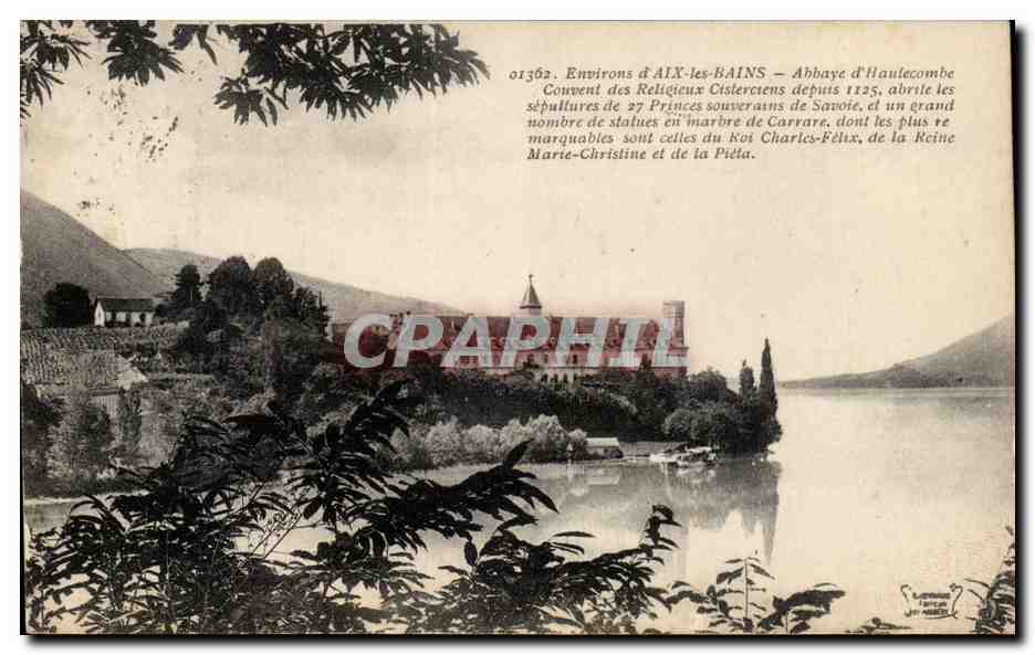 Aix les Bains - Abbaye d'Hautecombe - CPA 