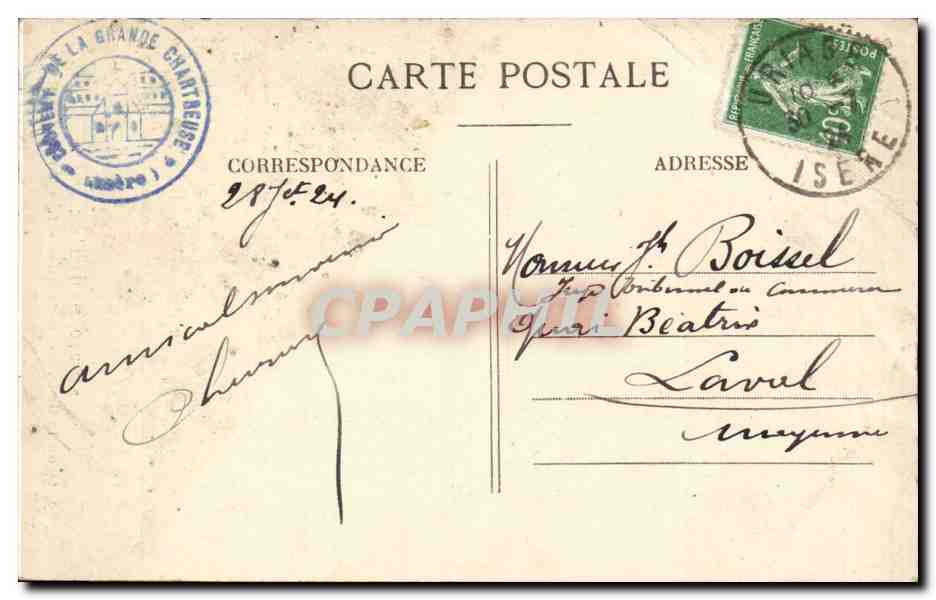 Route de la Grande-Chartreuse - Les Tunnels - E.R. - 220. DAUPHINÉ — Reverso