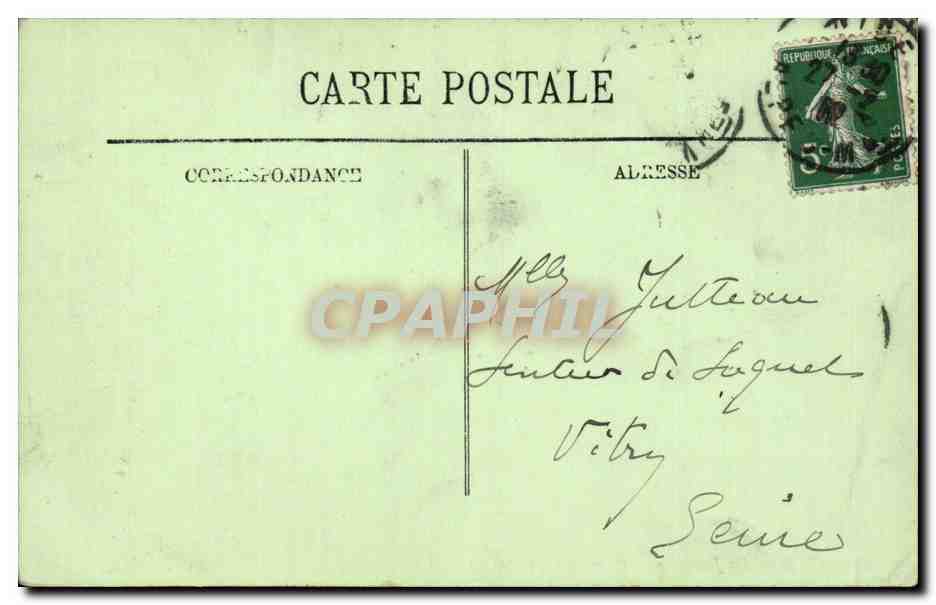 Nice - Les Jardins et la Promenade des Anglais - CPA  — Rückseite