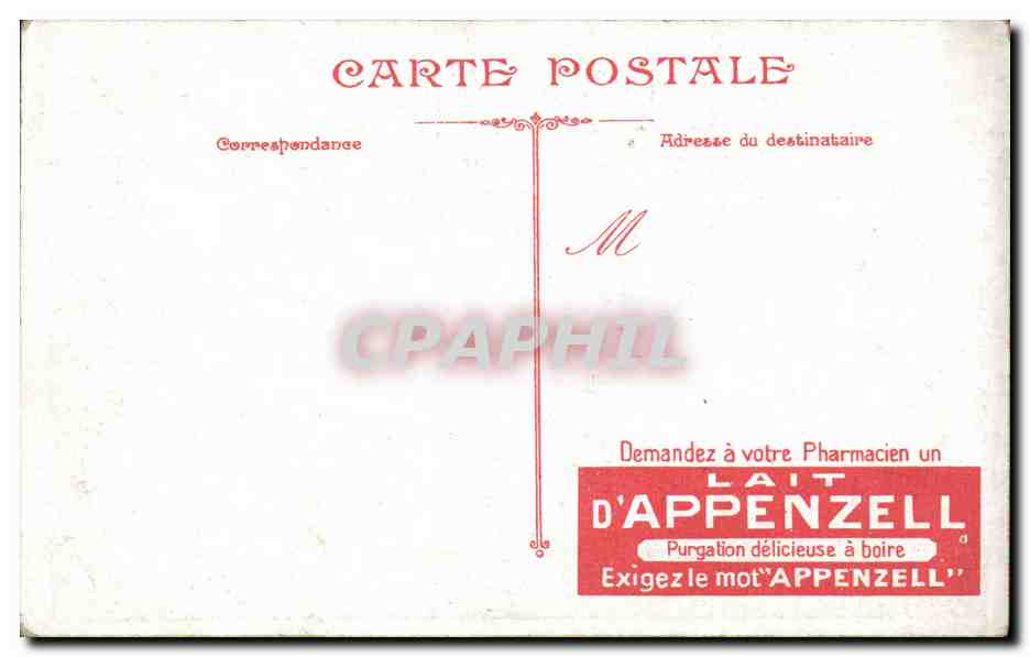 Lyon - La Prefecture - CPA  — Verso