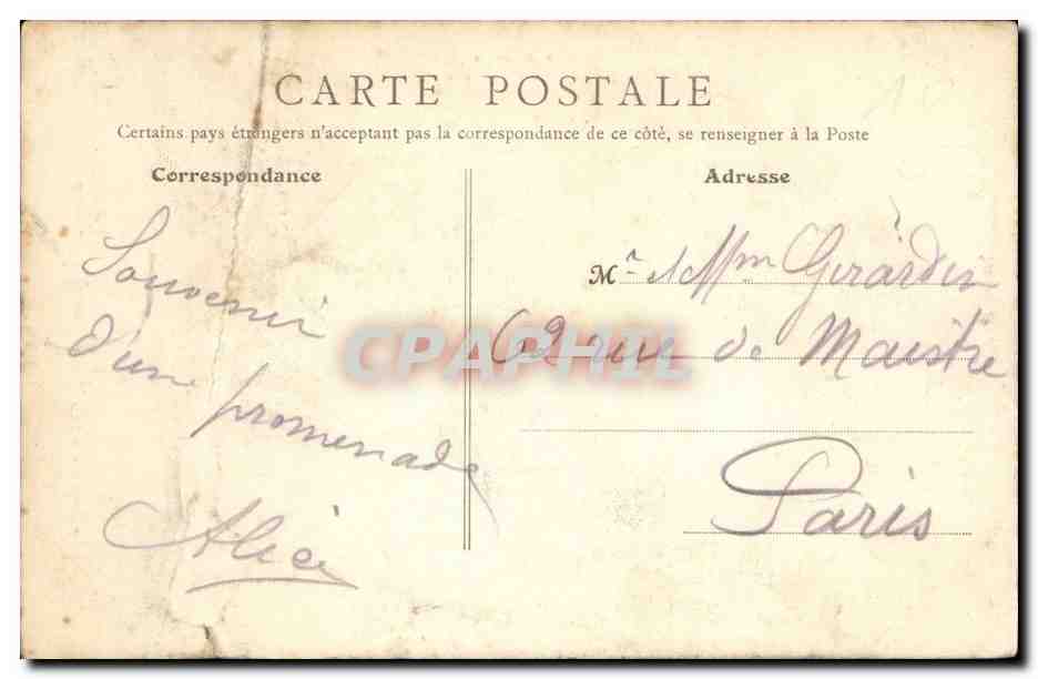Asnieres - Barry - Chien sauveteur dog - CPA — Reverso
