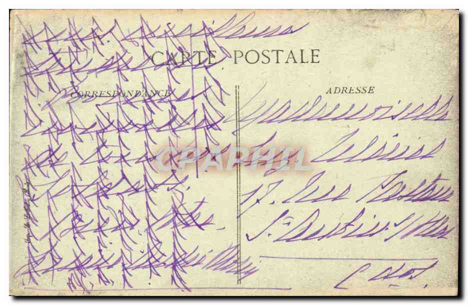 Versailles - Petit Trainon - Hameau de Marie Antoinette - CPA  — Rückseite