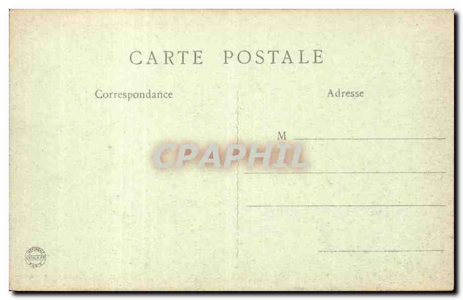 Lyon - Fontaine Batholdi - CPA  — Verso