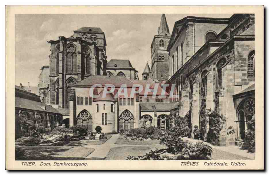 Allemagne - Deutschland - Trier - Dom - Domkreuzgang - CPA 