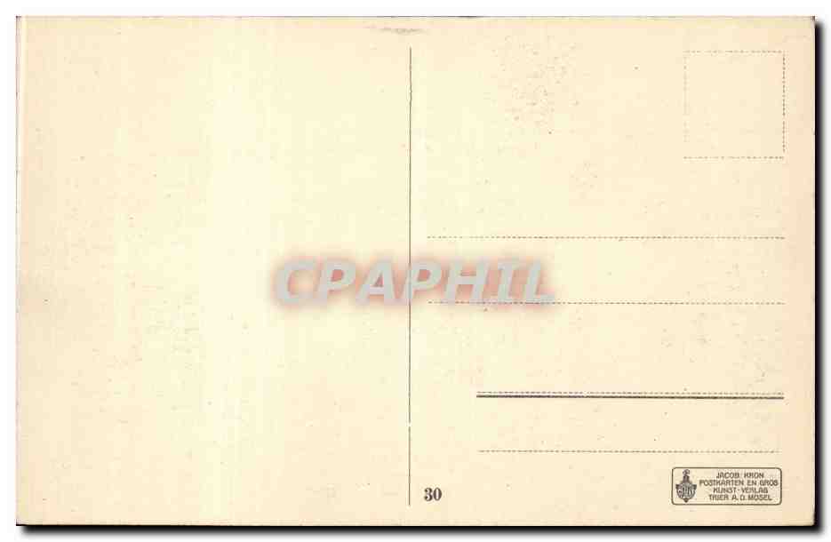 Allemagne - Deutschland - Trier - Dom - Domkreuzgang - CPA  — Rückseite