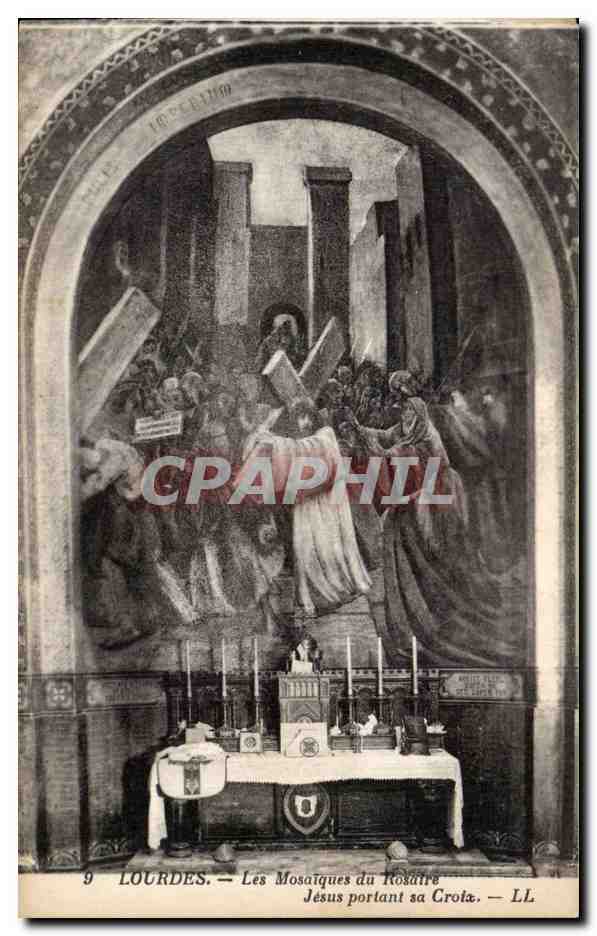 Lourdes - Les Mosaiques - CPA 