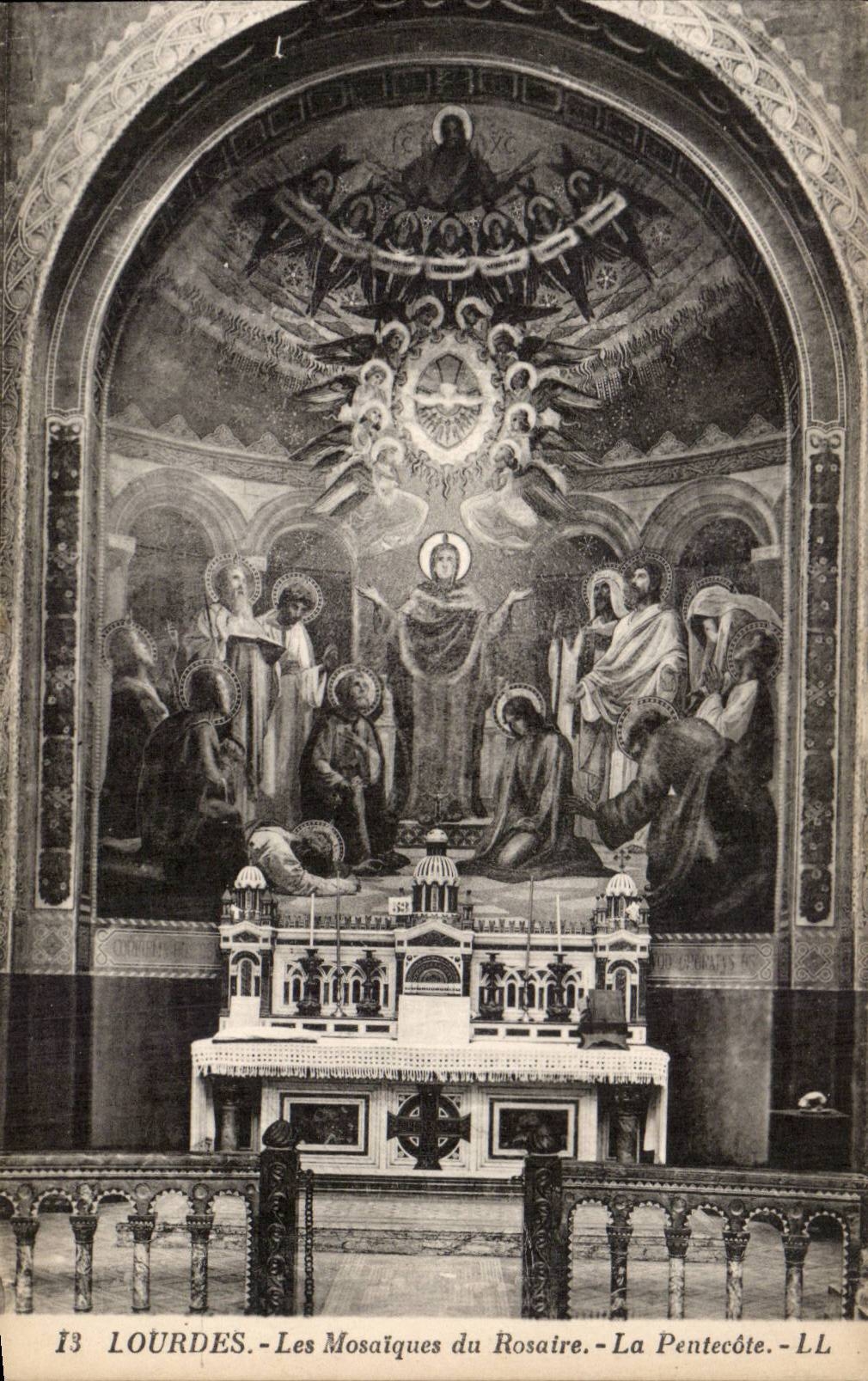 Lourdes - Les Mosaiques du Rosaire - CPA 