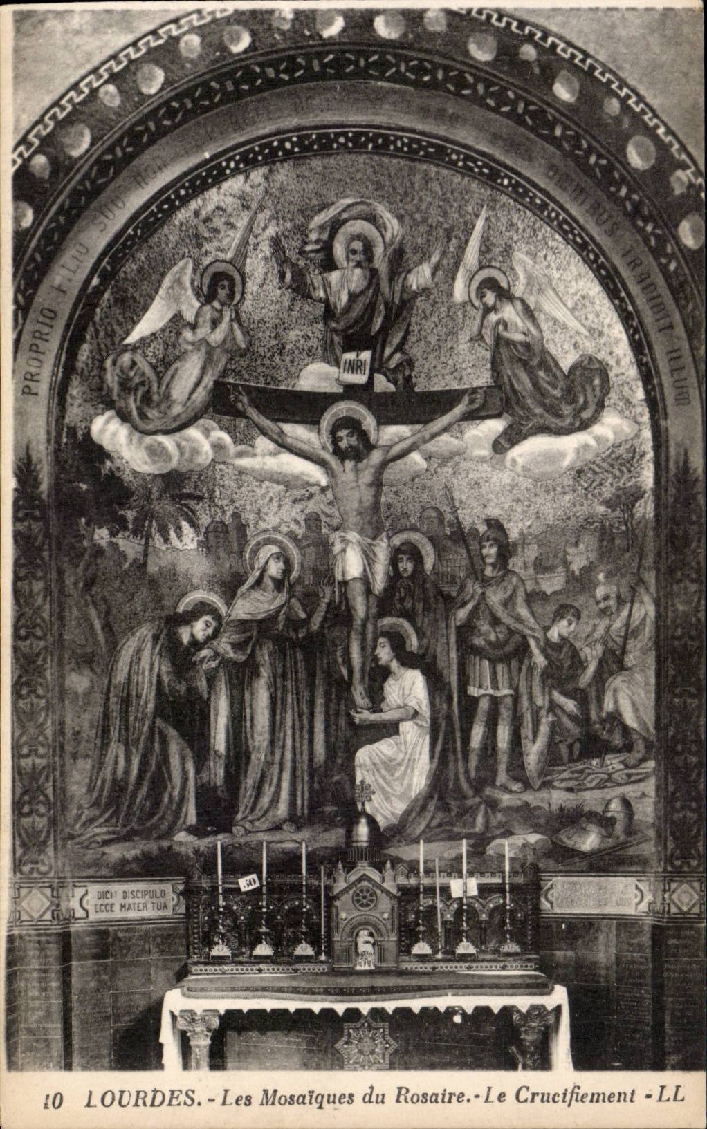 Lourdes - Les Mosaiques du Rosaire - CPA 