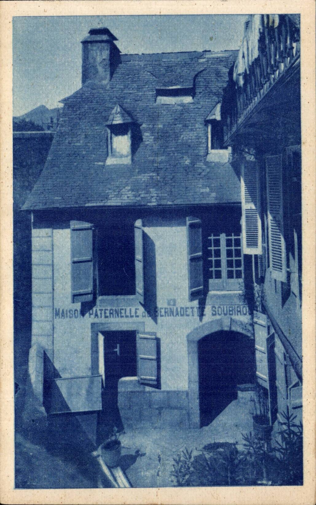 Maison Paternelle de Bernadette Soubirous — Lourdes — Edit. P. Dourès
