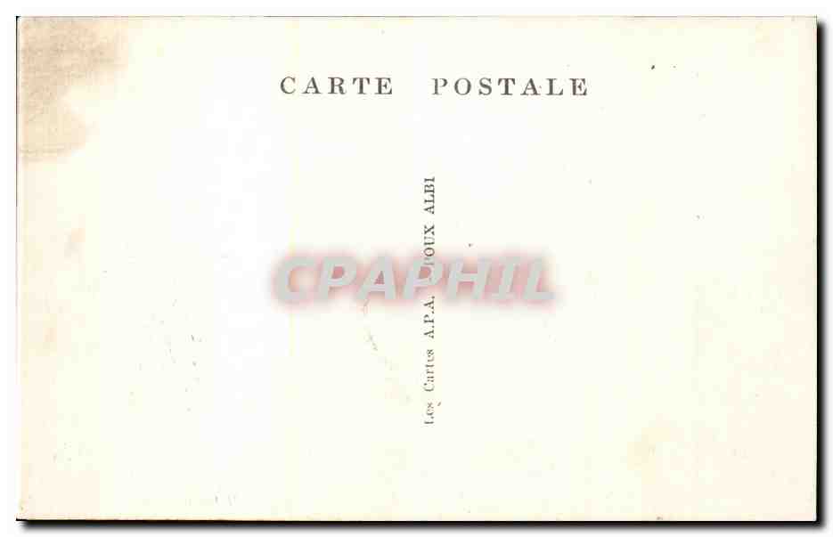 Lourdes - La Calvaire - Iere Station - CPA  — Verso