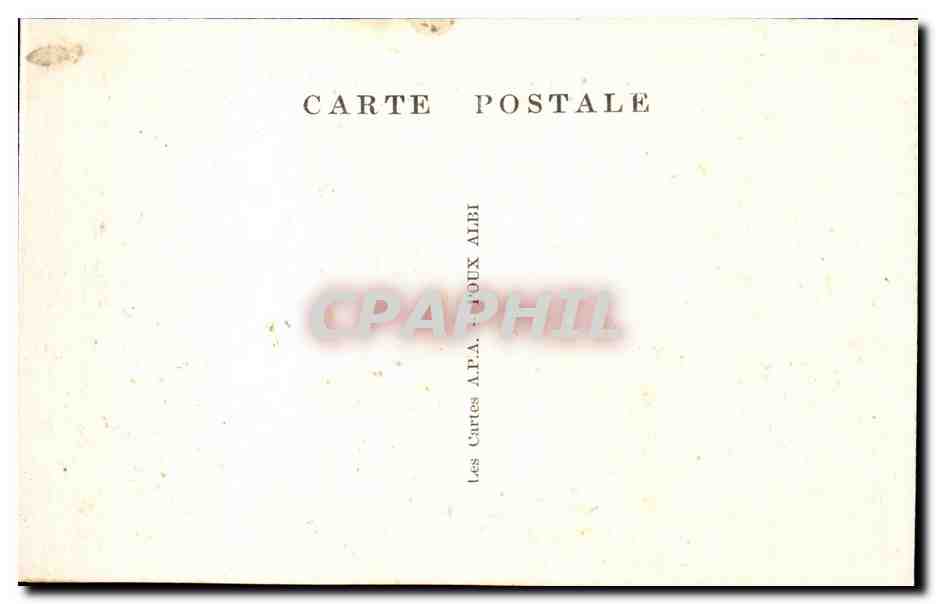 Lourdes - Benediction des Malades - CPA  — Verso