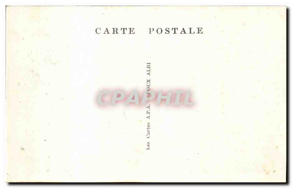 Lourdes - Vue d'Ensemble de l'Esplanade et le Chateau Fort - CPA  — Verso