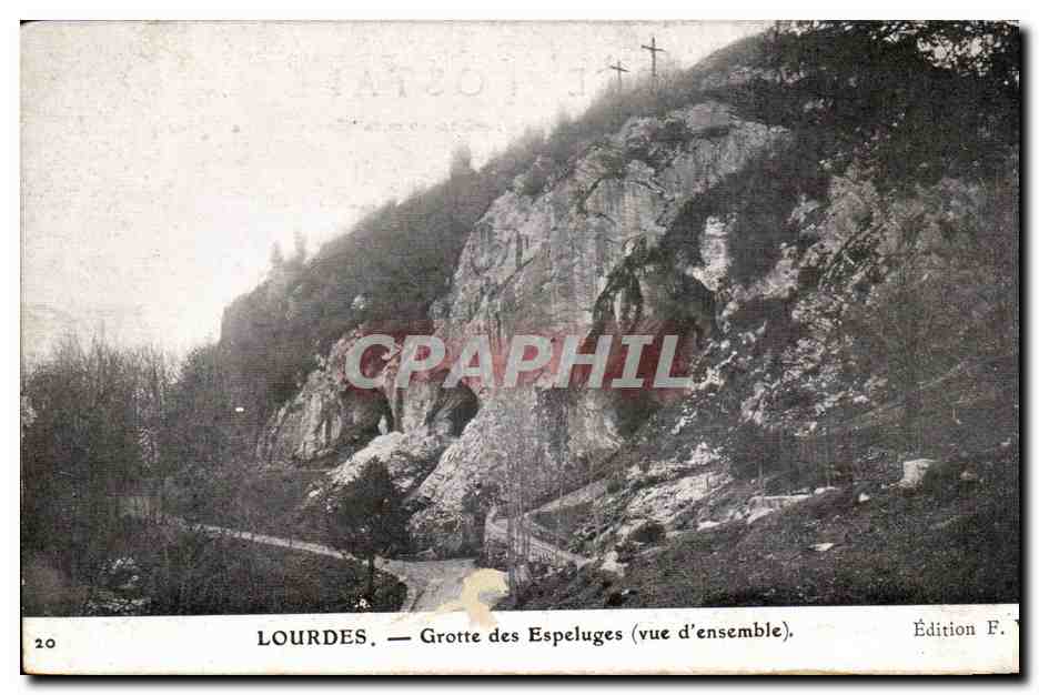 Lourdes - Grotte de Espeluges - CPA 
