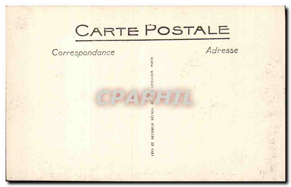 Vallee d'Argeles -Chateau de Beaucons - CPA  — Verso