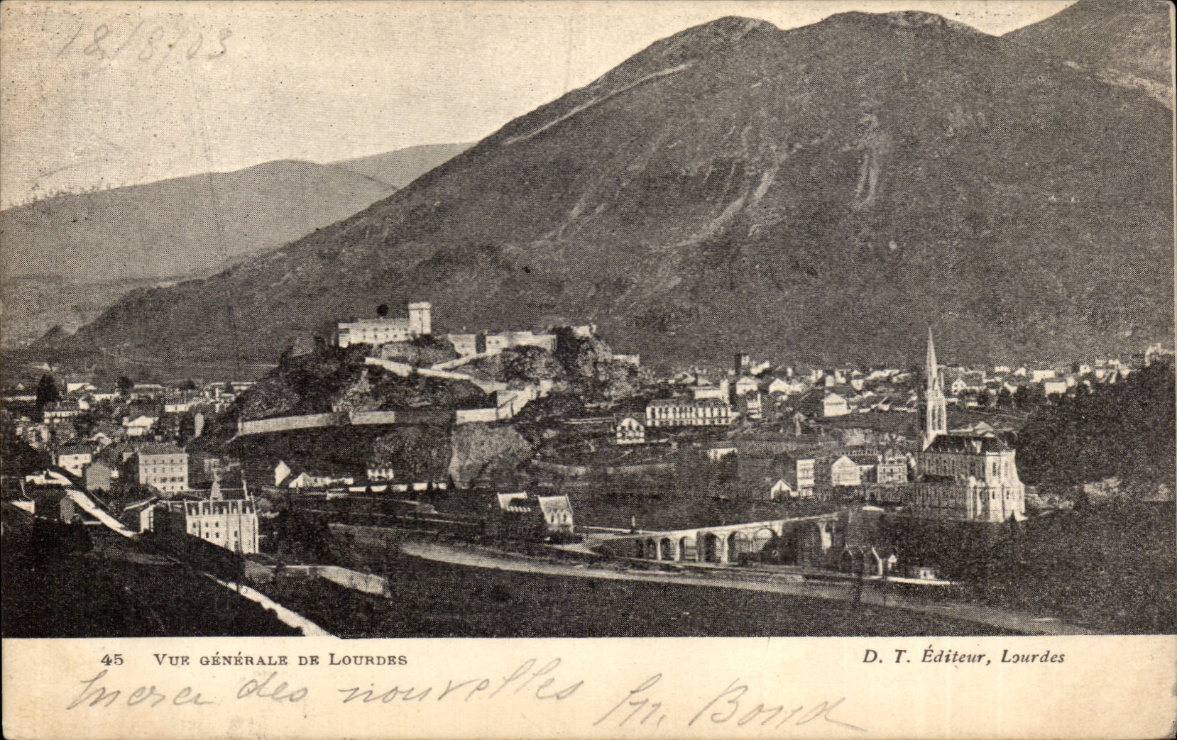 Lourdes - Vue Generale de Lourdes - CPA 
