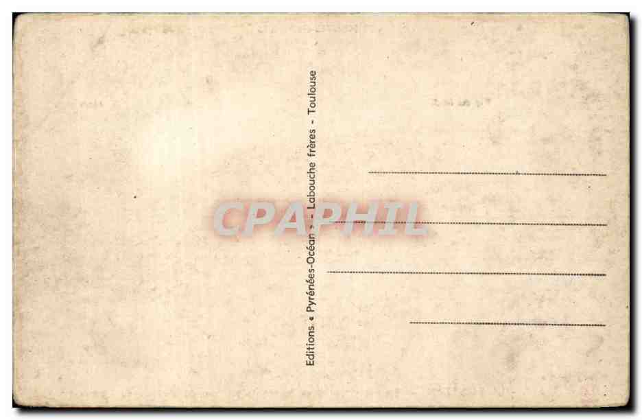 St Savin - Vue Generale - CPA  — Verso