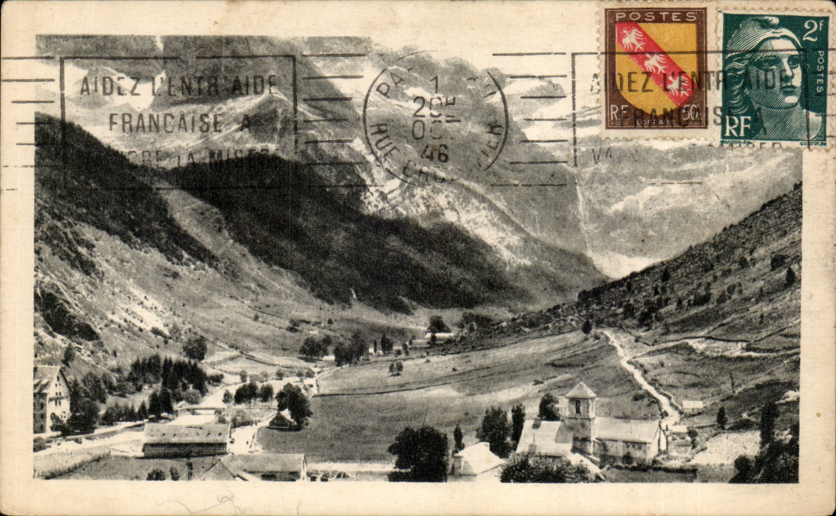 Gavarnie - Vue Generale - CPA 