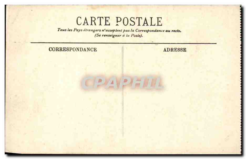 Lourdes - Place de la Basilique - CPA  — Verso