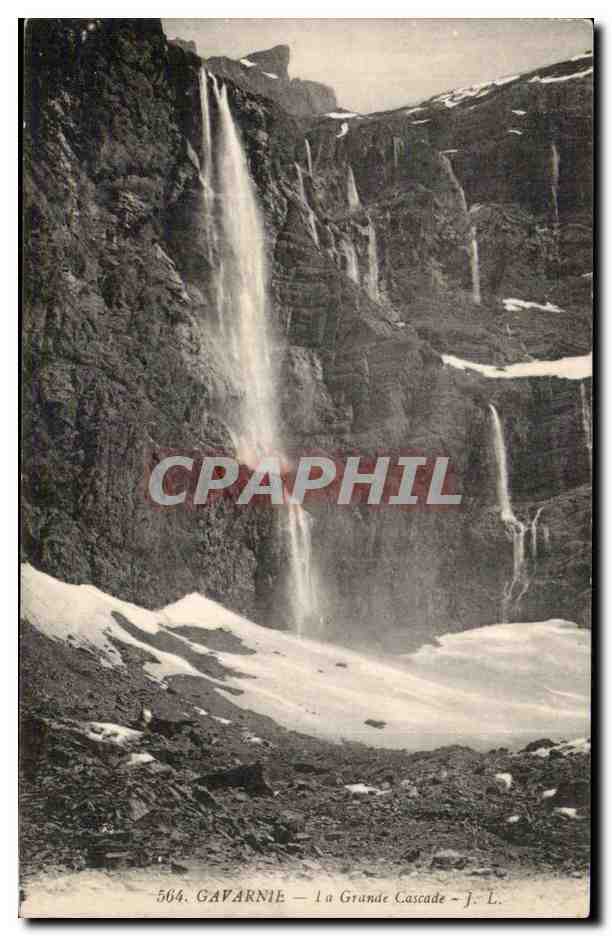 Gavarnie - La Grande Cascade - CPA 