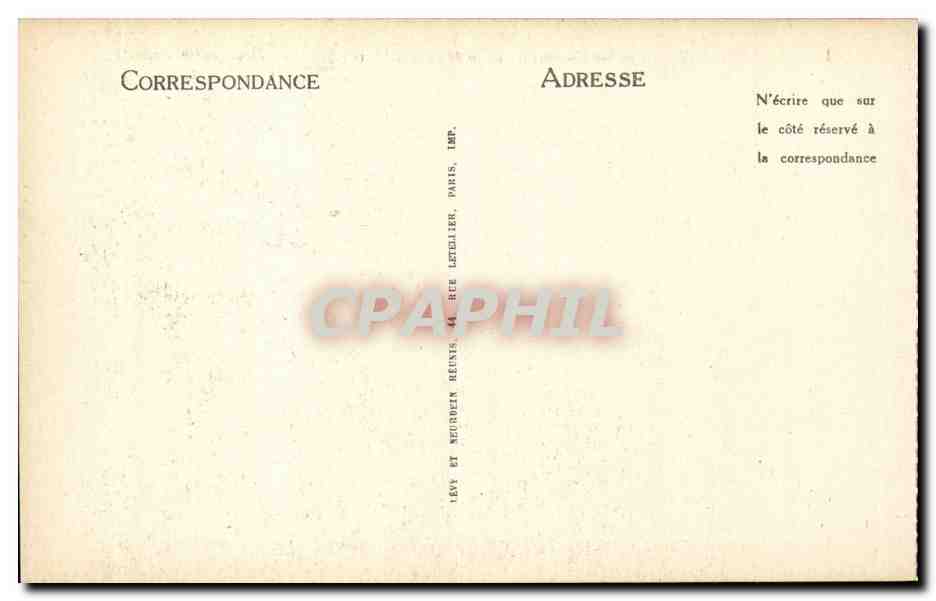 CPA Lisieux le jardin public et le musee — Rückseite