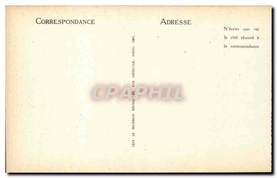 CPA Lisieux l'eglise Saint Pierre et la vieille maison du 15eme — Verso