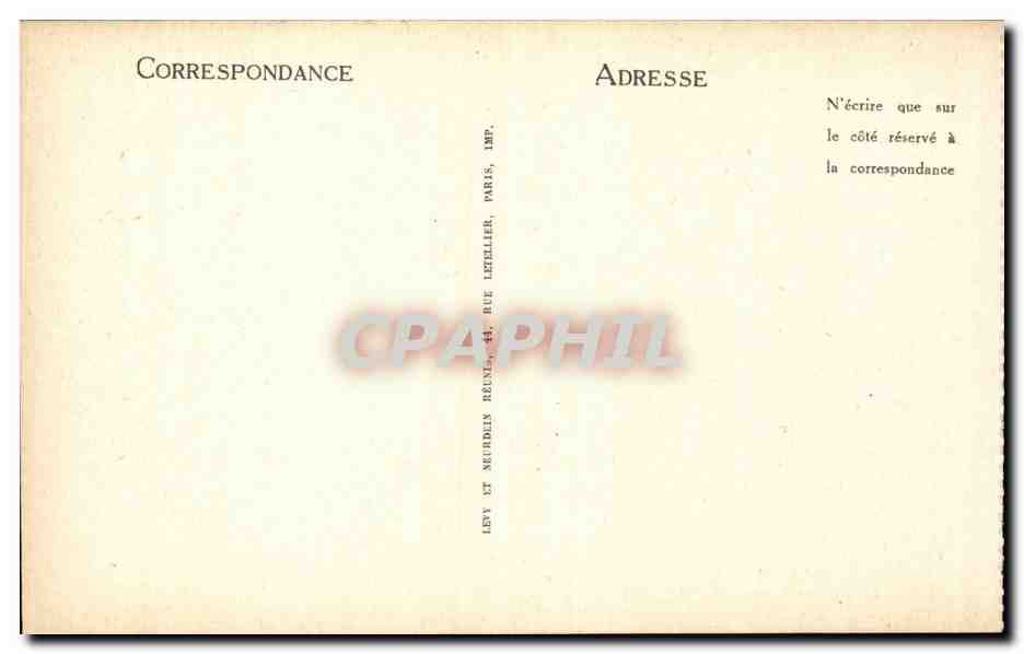 CPA Lisieux Ancien palais episcopal La cheminee — Verso