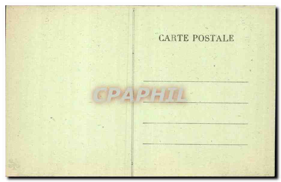 CPA Salers Interieur de l'eglise Mise au tombeau — Rückseite