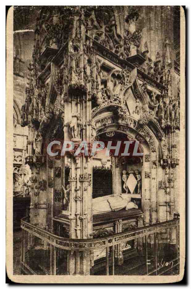 Bourg (Ain) — Église de Bron — Mausolée de Marguerite d'Autriche