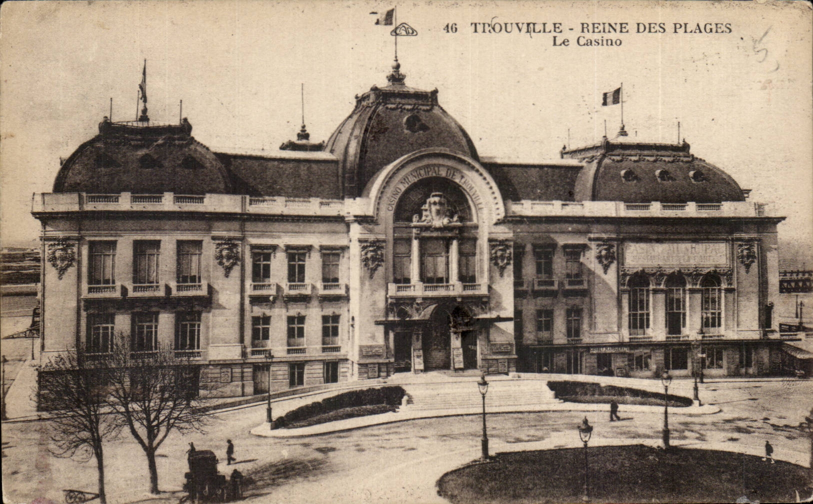 Trouville - Reine des Plages — Le Casino Municipal — Éditeur inconnu, n° 46