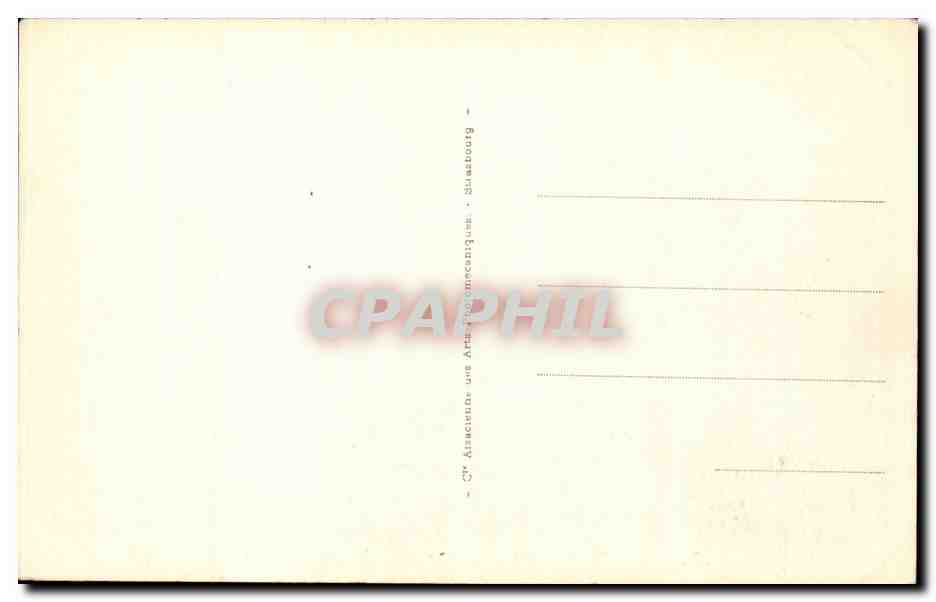 Trouville — Vue générale vers la Plage — Graphephile, n° 633 — Verso