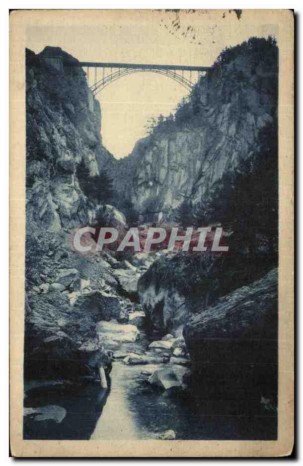 Pont Baldy sur la Cervyrette — Dauphiné - Route des Alpes — éditeur inconnu