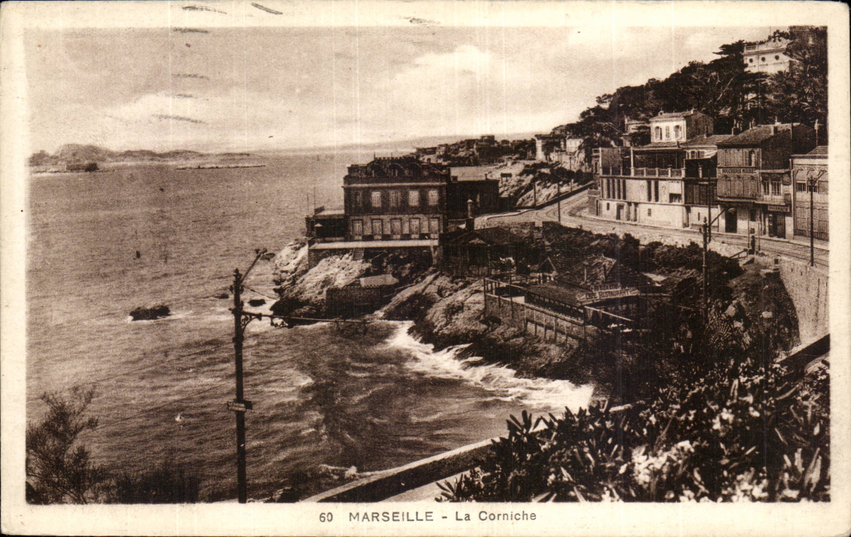 CPA Marseille La corniche
