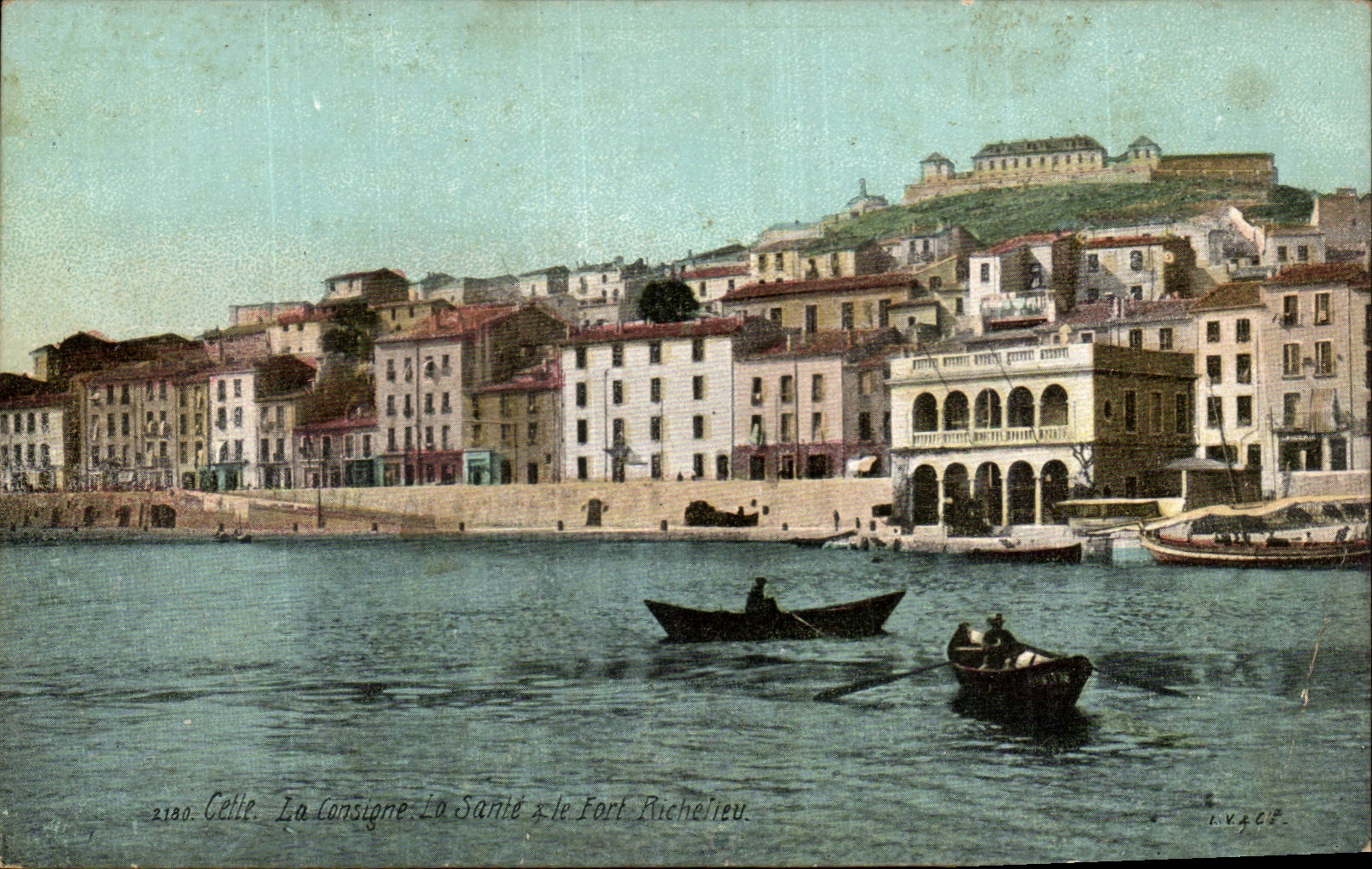 CPA Cette La consigne La sante et le Fort Richelieu