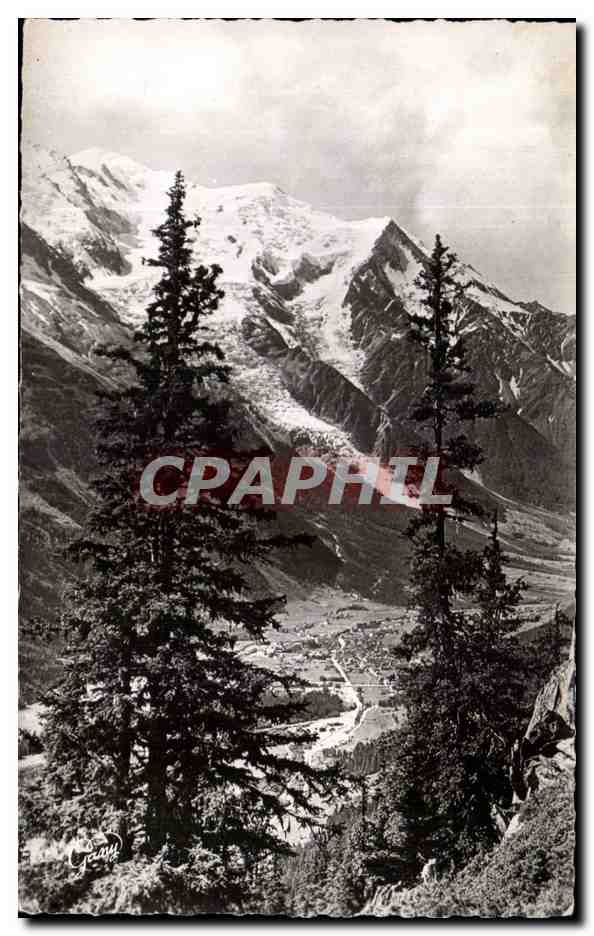 Chamonix Mont-Blanc — Vue panoramique — Fabrication Française n°3518