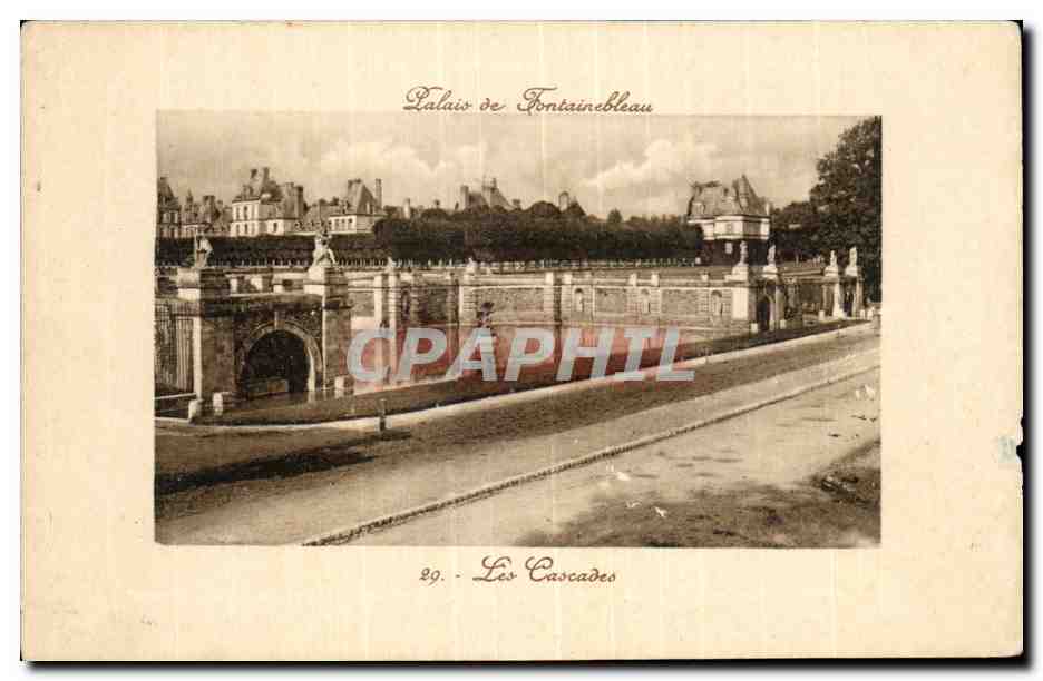 Palais de Fontainebleau — Les Cascades — n°29