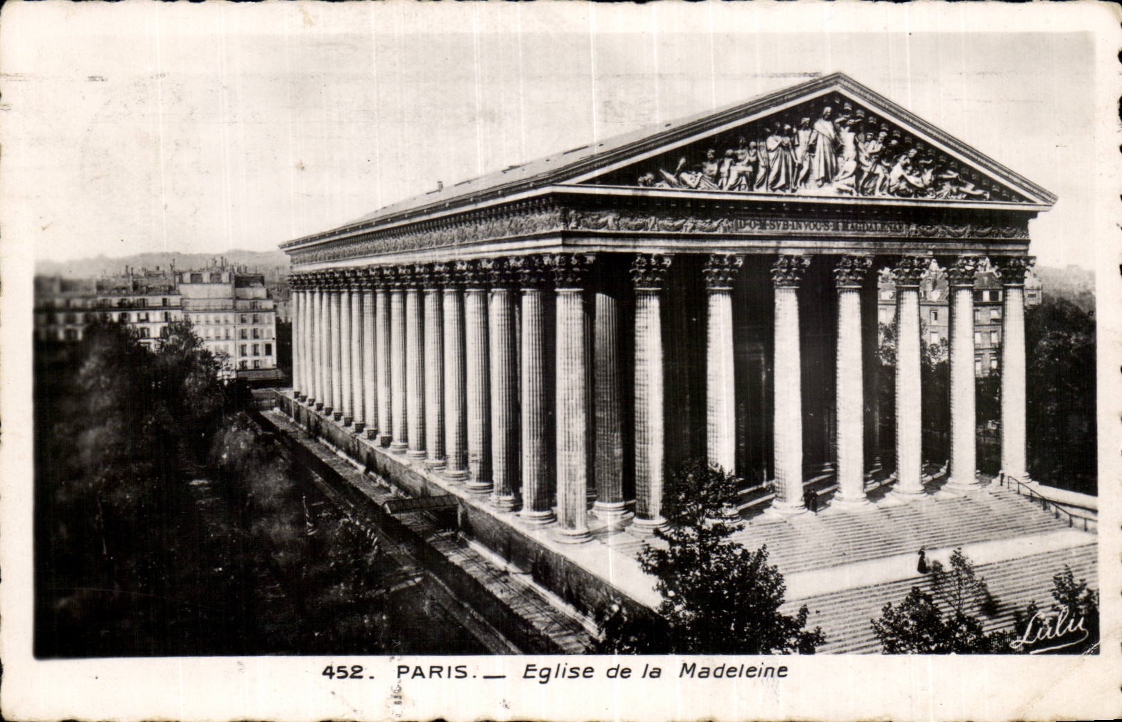 CPA Paris Eglise de la madeleine