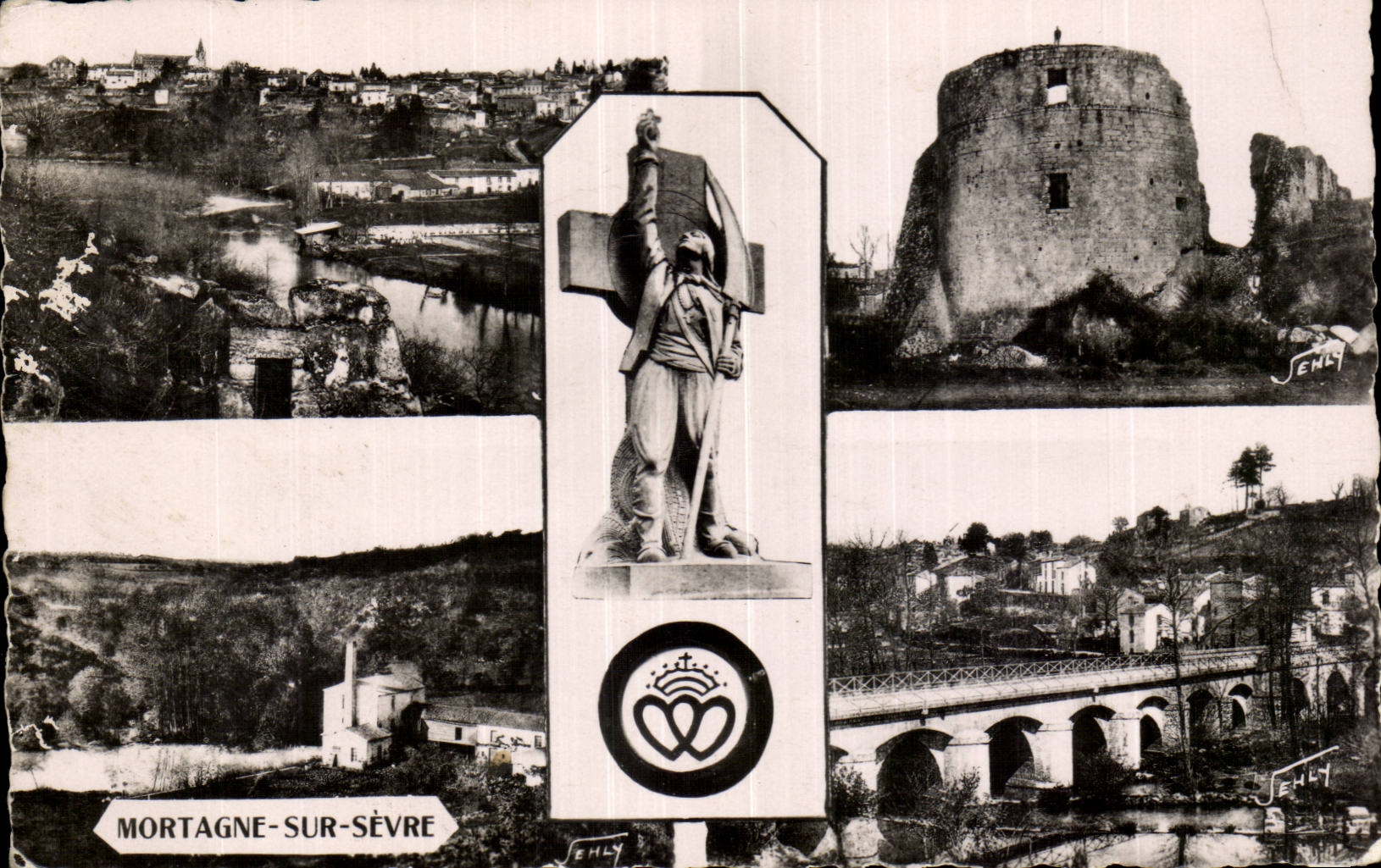 CPA Souvenir de Vendee La suisse vendeenne Mortagne sur Sevre