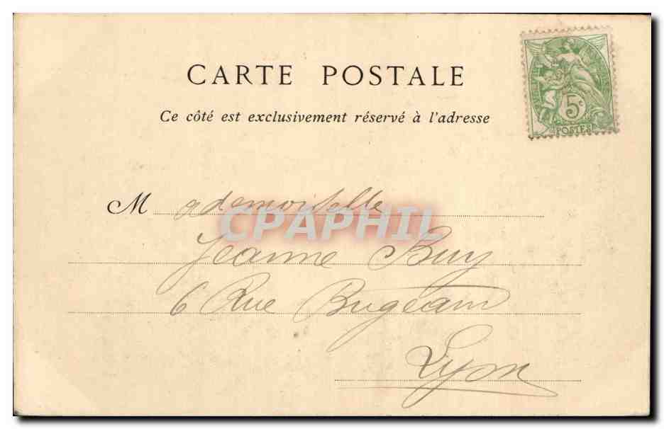 CPA Toulouse Le Capitole — Rückseite