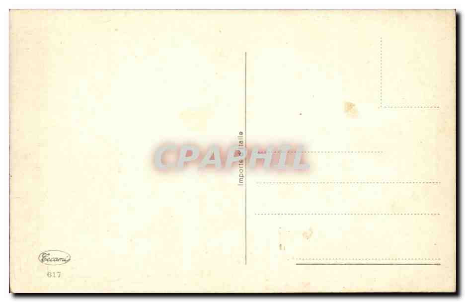 CPA paysage de campagne (non localisee) — Back