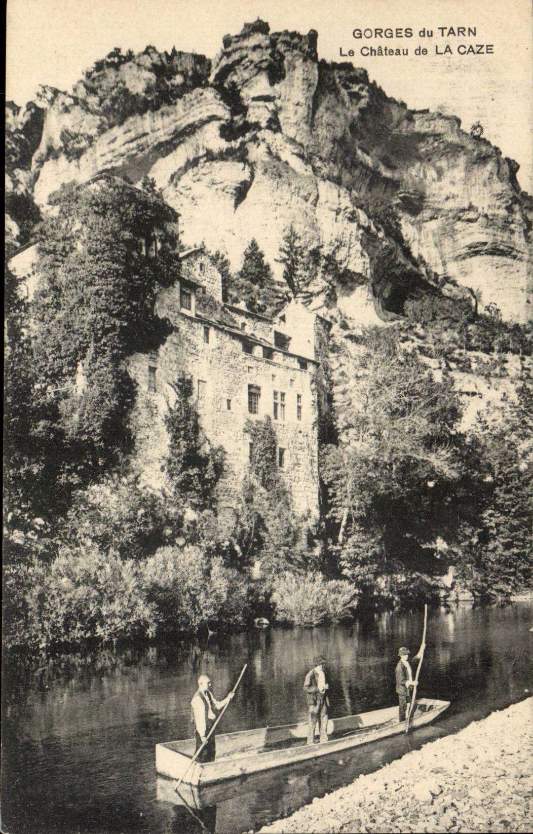 Gorges du Tarn — Le Château de La Caze — Éditeur non identifié