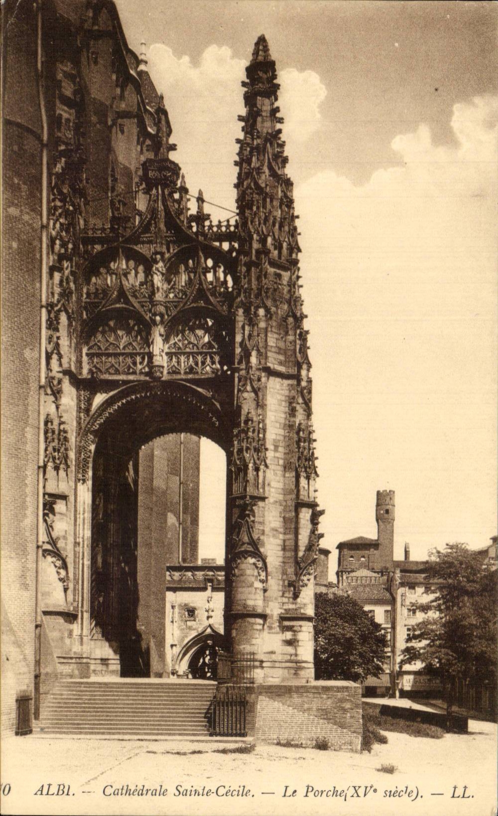 Albi — Cathédrale Sainte-Cécile — Le Porche (XVe siècle) — LL.