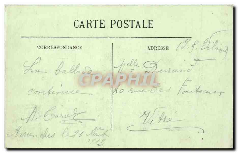 Avranches — La Baie du Mont-Saint-Michel, vue prise du Jardin Public — LL. — Reverso