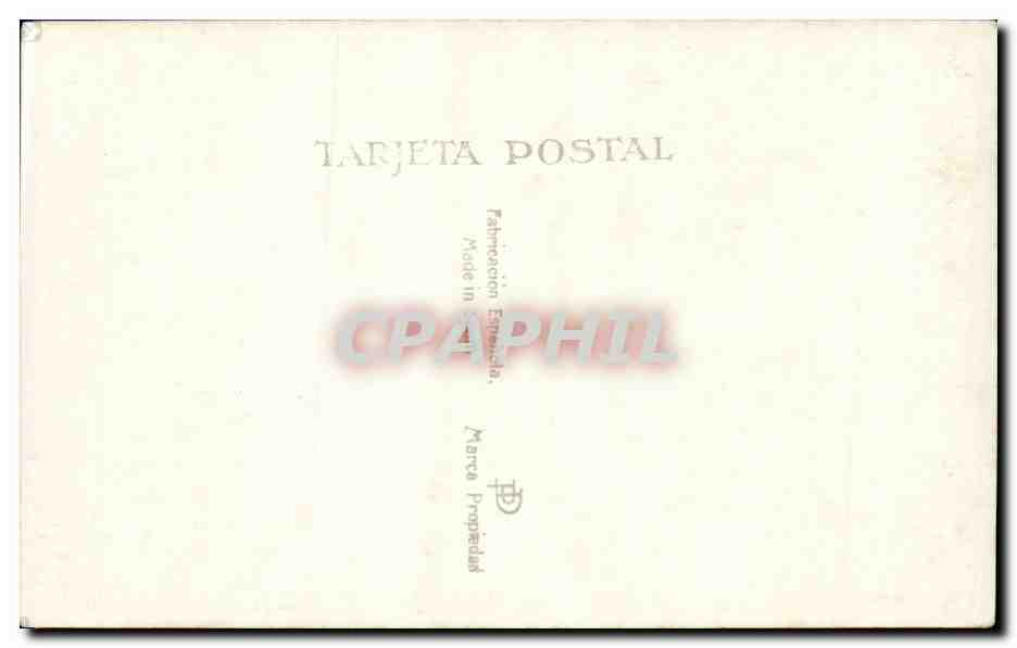 CPA Espana Spain Espagne — Rückseite