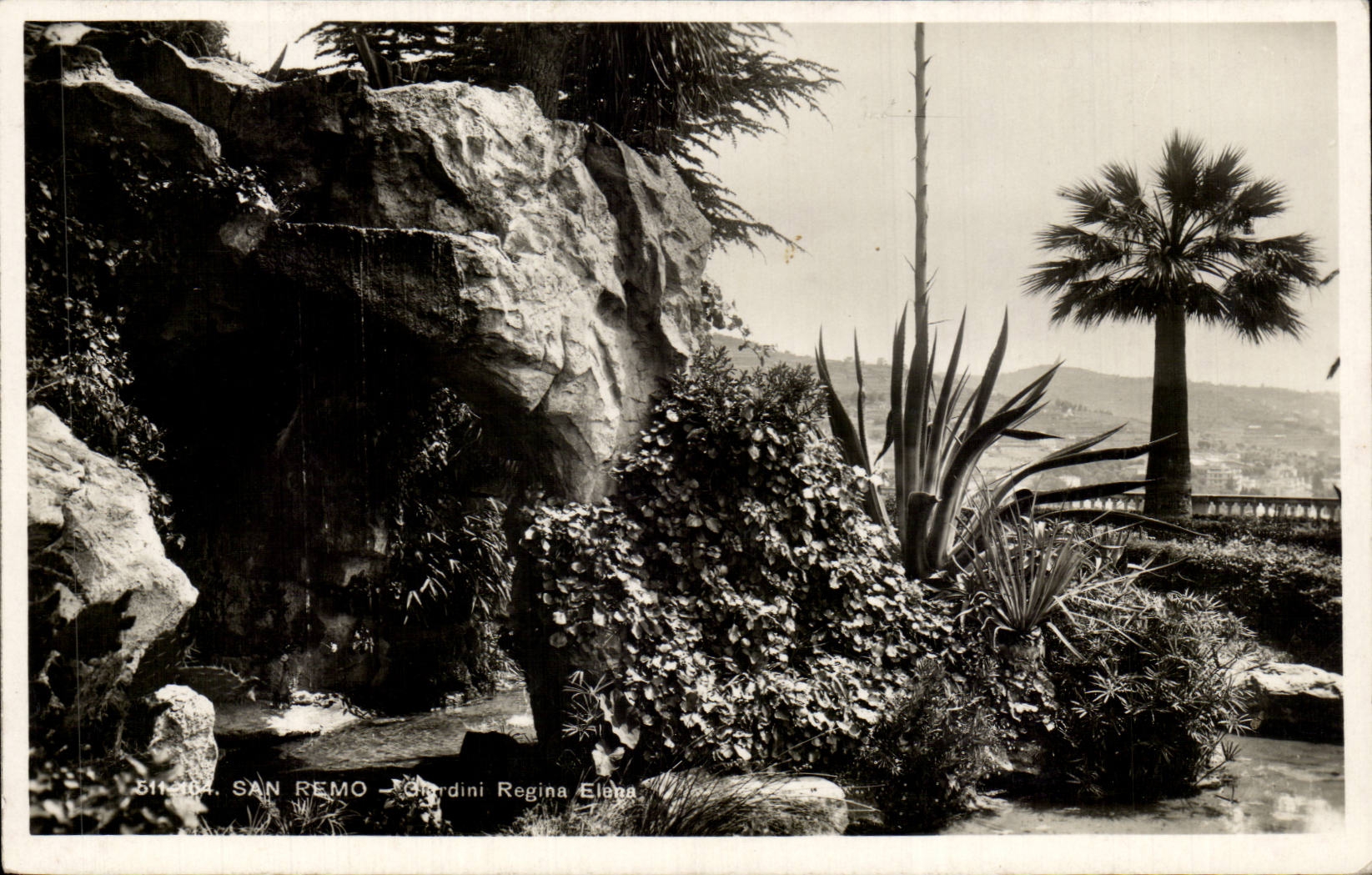 CPA italie Italia San Remo Giardini Regina Elena