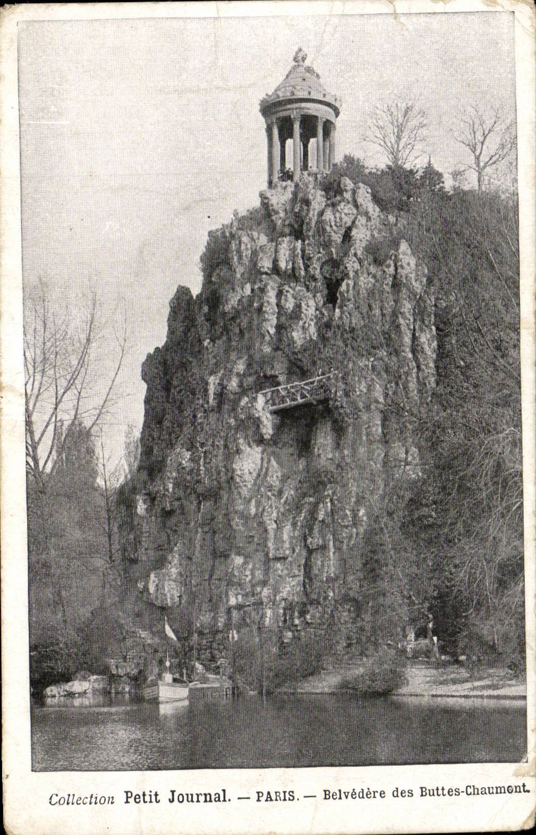 Belvédère des Buttes-Chaumont — Paris — Collection Petit Journal